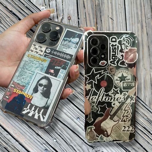 Funda Impresa Collage Temático