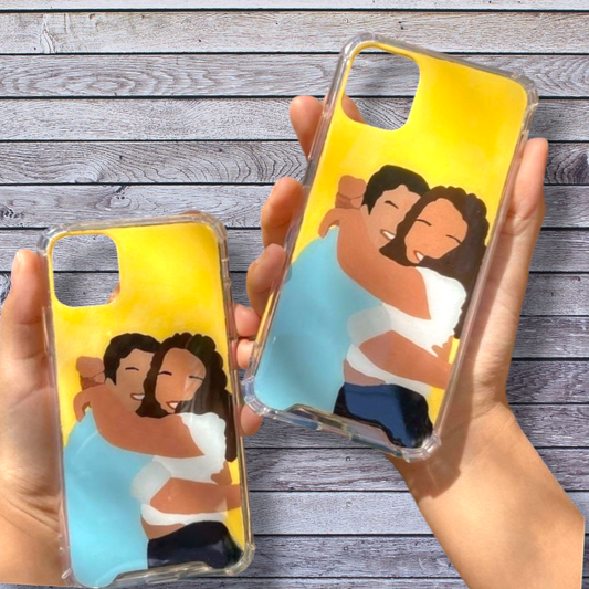 Funda Pintada Parejas