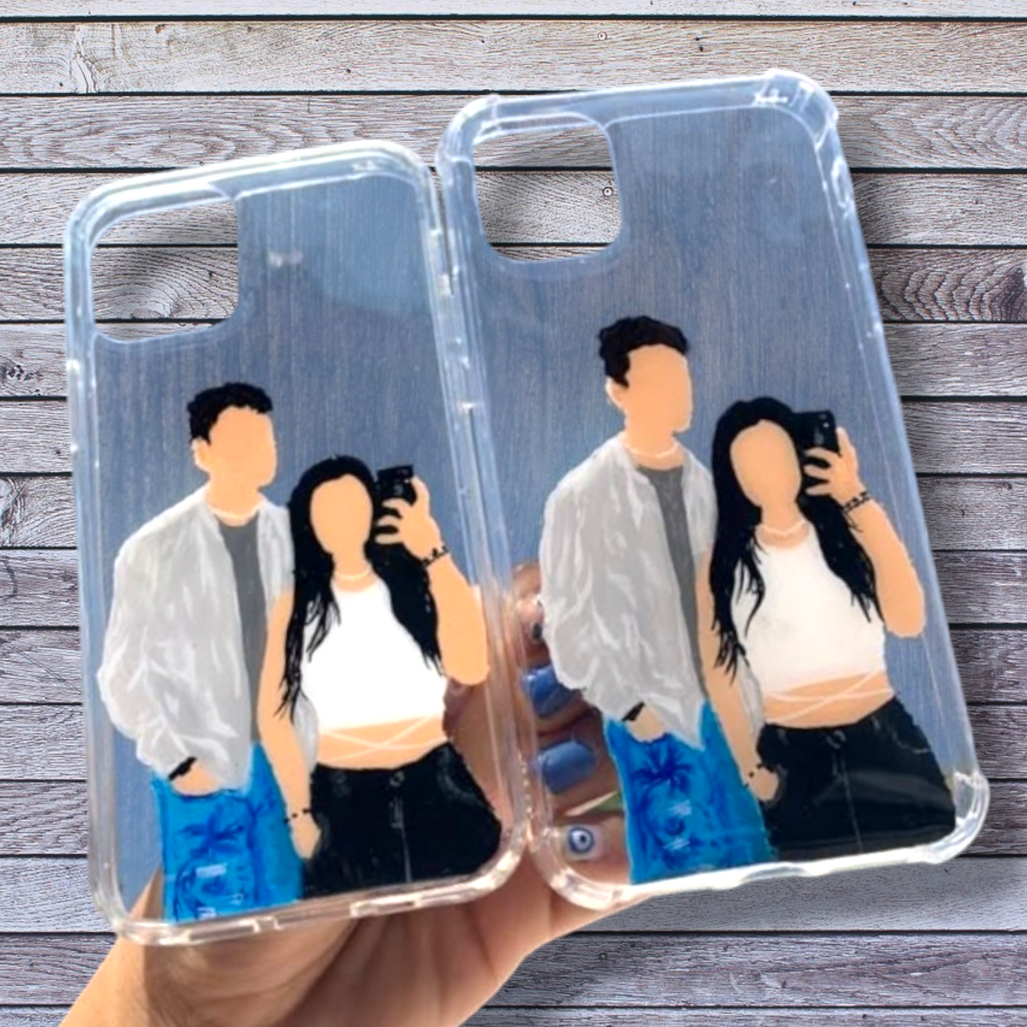 Funda Pintada Parejas