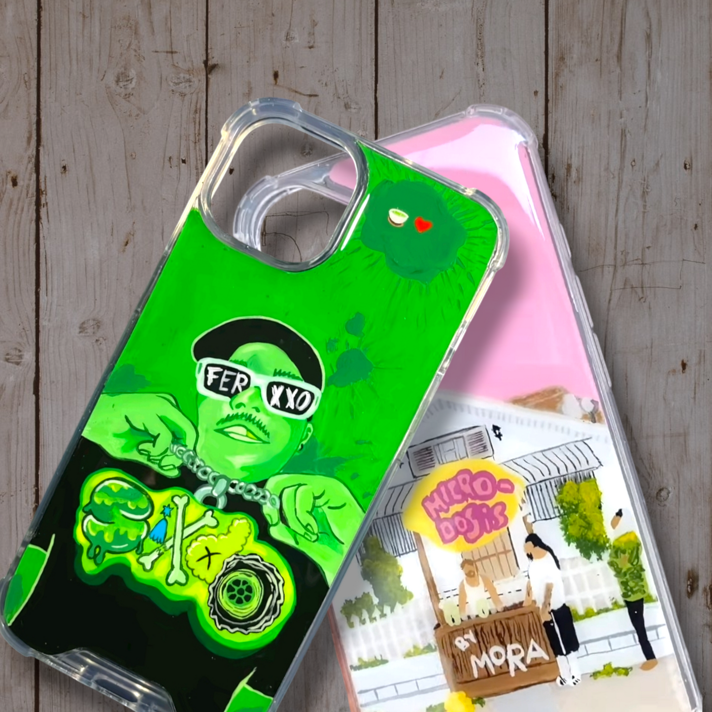 Funda Pintada Artistas y Músicos