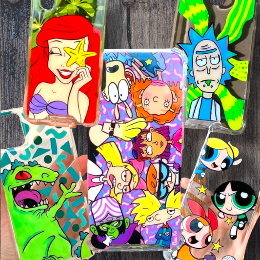 Funda Pintada Caricaturas