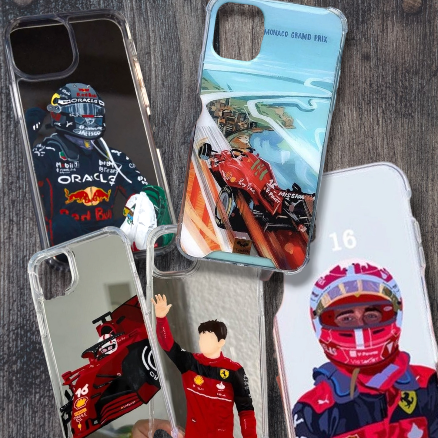 Funda Pintada Fórmula 1